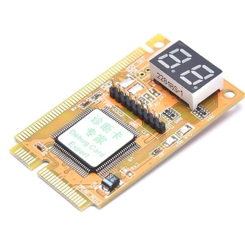 3 in 1 Mini PCI-E LPC PC Laptop Analyzer Tester Diagnostic Post Test Card