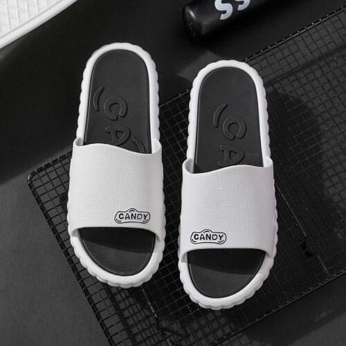 Slippers Mens Fashion Korean Home Slippers Bathroom Bath Non Slip Thick Soled Slippers Home Slippers Shoes for Men