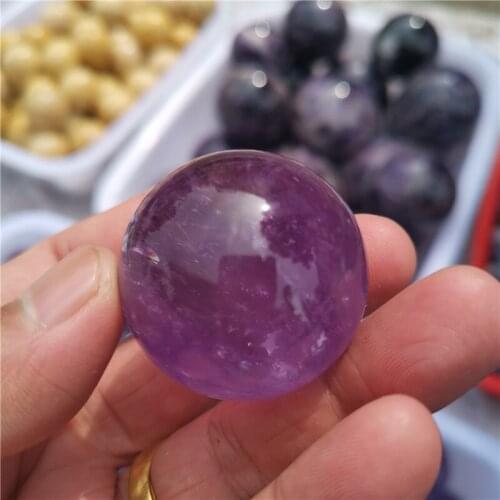 Natural Crystal Ball Brystal Transparent is Necessary to Decorate the House Can Ward off Evil Spirits Meditate