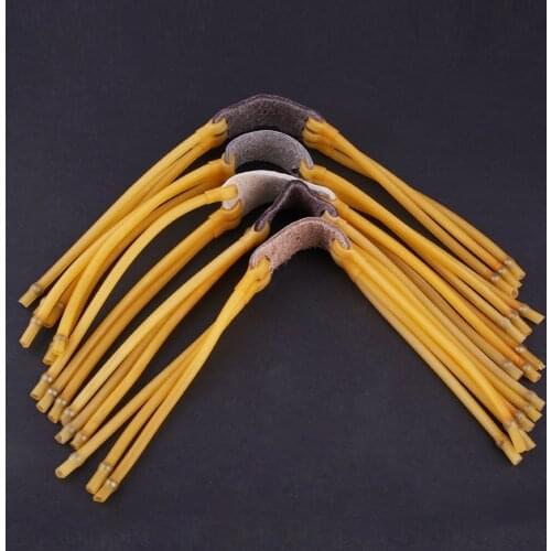 New Six Strips Elastic Rubber Band Slingshot Replacement parts Outdoor Shooting hunting fishing camping tools