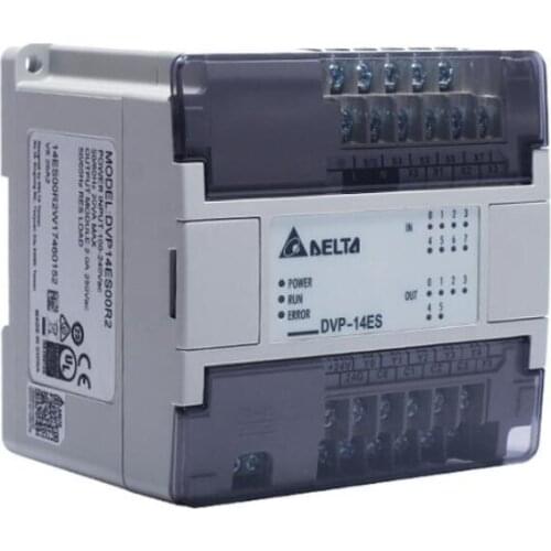 PLC DVP14ES00R2 100-240VAC 8DI 6DO 14-point relay host programmable controller