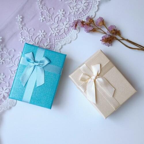 Gift Boxes for Ring or Bracelet Without Logo For Dropshipping Jewelry Package Accessories