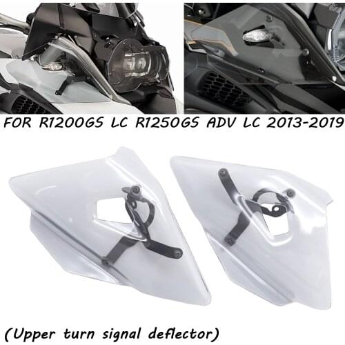 Suitable for BMW R1250 GS LC ADV all year R1200 GS LC (2013-2019) upper turn signal deflector windshield