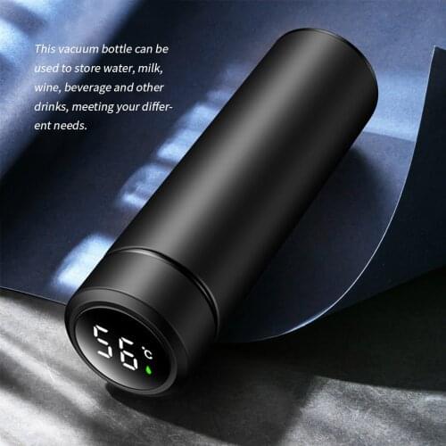 Smart Insulation Cup Male And Female Portable Student Minimalist Water Cup Bottle Creative Personalized Trend Tea Cup Wholesale