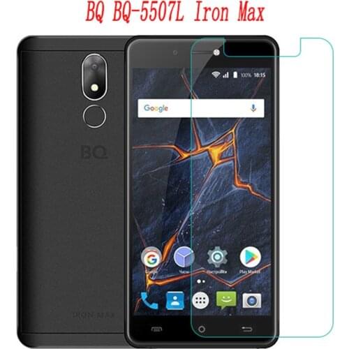 Smartphone Tempered Glass for BQ BQ-5507L Iron Max 5507 9H Explosion-proof Protective Film Screen Protector cover phone