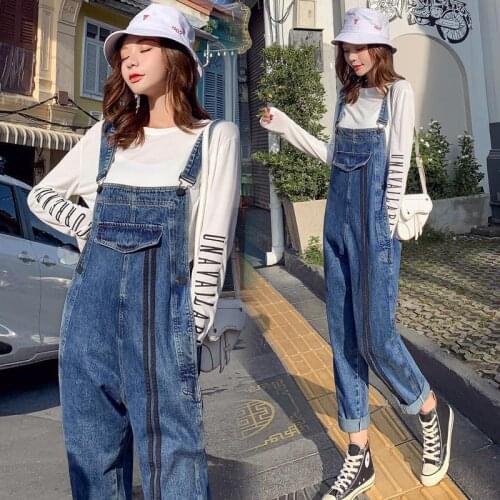 Women clothing denim washed fabric rompers summer/autumn overalls women jumpsuit suspenders jeans european women overalls