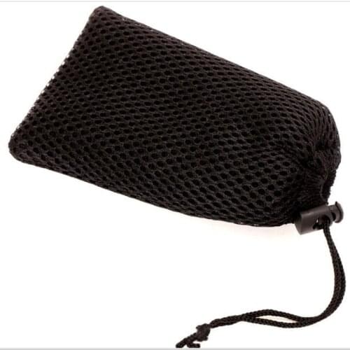 100pcs mesh jewelry pouch 8*10cm gift drawstring pouch bag accessories jewelry storage dust bag free shipping