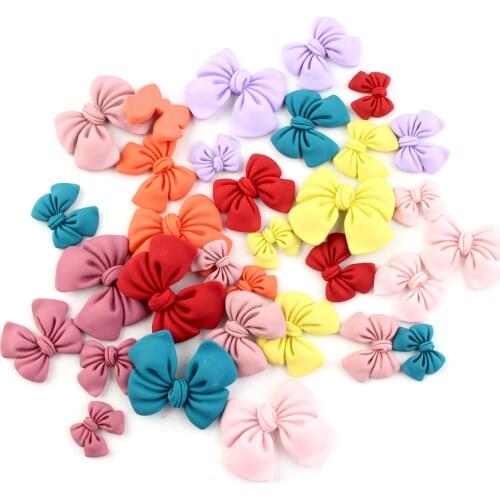 Ornamen Worn Charms Pendant Resin Material Bow Bowknot Accessories for Diy Jewelry Necklace Bracelet Hair Rope Handmade Craft