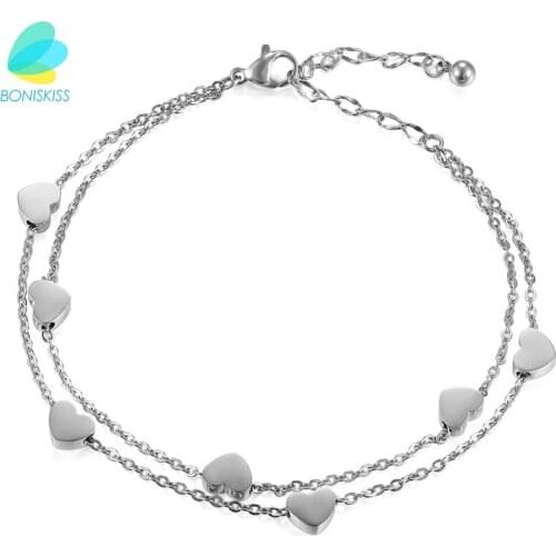 BONISKISS New Fashion Women Bracelets Exquisite Jewelry Ladys Bijoux Charm Customize Gift For Valentines Day Female Bangles