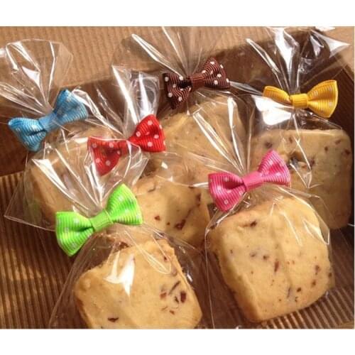 40Pcs colors Bowknot Sealing Wire Bakery Packing Sealing Bread Cake Decoration Wire Twist Tie