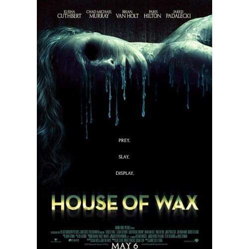 House of Wax Movie Art print Silk poster Home Wall Decor