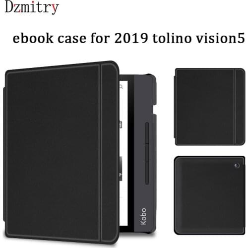 Dzmitry Flip Pu leather E-Book Cover for Tolino vision 5 2019 7 inch e-Reader