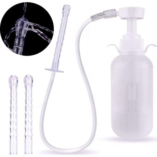 300ml Feminine Vaginal Douche Anal Douche Cleaner Enema Anal Vagina Cleaning Kit Enema Bottle Pump Enema Bottle For Women Girls