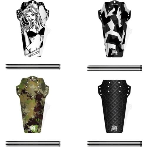 Carbon Fiber Mountain Bike Mudguard Cycling Bicycle Front Rear Mud Guards Part