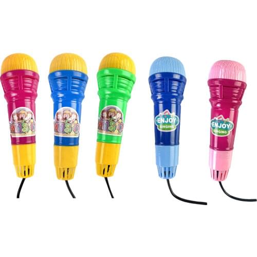 5Pcs Child Enlightening Educational Toys Echo Microphones (Random Color)