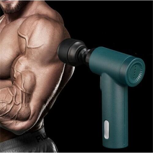 Mini Fascia Gun Massager Gun Massage for Body Vibrator Guns Back Massager Pistol Foot Massager Fitness Relax Electric Massager
