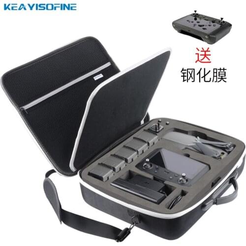 Unmanned Aerial Vehicle Shoulder Box with Screen Remote Control Box Storgage Bag Accessories 2 Mavic2/Zoom/ Pro/Air Pro