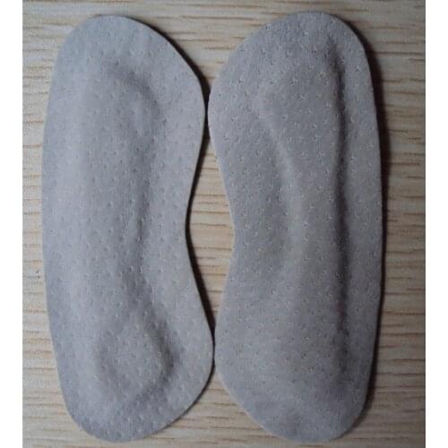 Wholesale hug heel care series antiwear pigskin heel sticker mat anti-friction heel sticky pad as high heel foot care mate