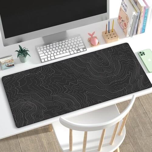 Multi-size color wave pattern XXL Mouse Pad 900x400mm Keyboard Mouse Pad for Laptop Notebook Gamer Pad Anti-slip Rubber Mousepad
