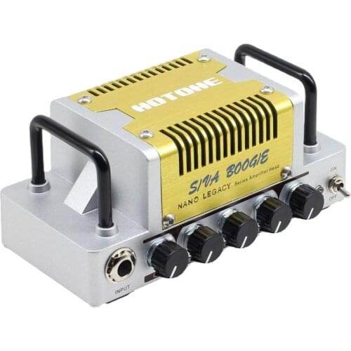 Hotone Siva Boogie Clean Tone Guitar Amp Head 5 Watts Class AB Amplifier with CAB SIM Phones/Line Output NLA-10