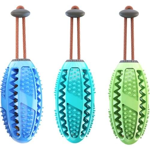 Dogs Toothbrush Puller Dog Toy Suction Cup Tug Molar Bite Tooth Clean Stick Chewing Food Treat Dispensing Pet Toys Dental Care