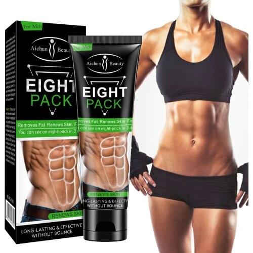 1pc Men Unisex Abdominal Muscle Cream Anti Cellulite Slimming Fat Burning Cream Maquiagem Makeup 80ml