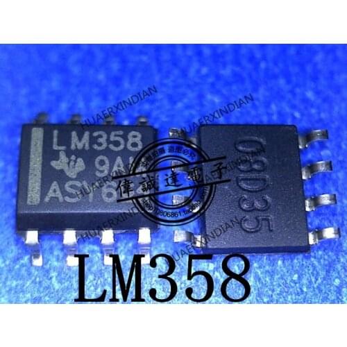 1Pieces New Original LM358DR LM358 SOP8 In Stock Real Picture