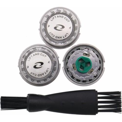 3pcs Replacement Shaver Head for Philips Norelco HQ64 HQ54 PT727 HQ6070 HQ6073 PT 860 7310XL PT710 Razor Spare Head for Men