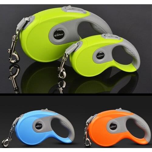 Automatic Large Dog Retractable Leads Extending Walking Lead Traction Rope Belt Blue Green Pet Leash Durable Premium Dog Leash