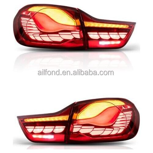 AiLfond Factory Car Tail Light M4 4-series 14-20 Tail Lights 2014-2020 Rear Lamp f33 f36 f83 f32 gts oled style for BMW M4