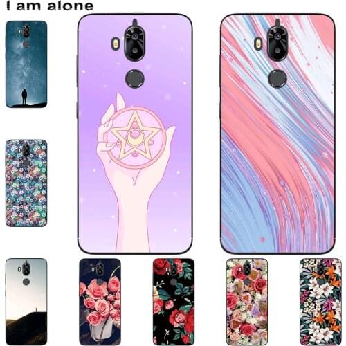 I am alone Phone Case For TP-Link Neffos X1 Lite X9 X20 X20 Pro Bags Fashion Color Cartoon Printed Paint Mobile