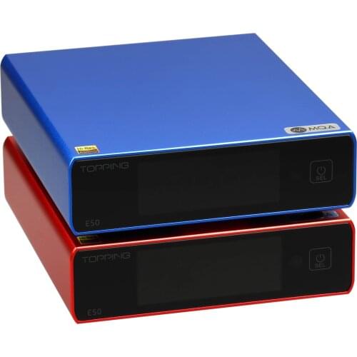 TOPPING E50 MQA DAC Decoder ES9068AS chip PCM 32Bit/768kHz DSD512 with Remote Control Best Partner for TOPPING L50