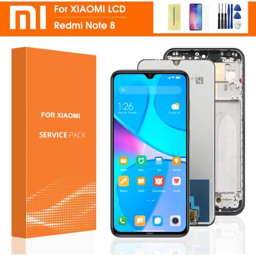 Original for xiaomi Redmi Note 8 display LCD touch screen Assembly replacement for redmi Note 8 lcd M1908C3JH Digitizer