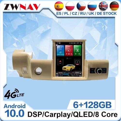 Tesla Screen Android 10 Multimedia Player For Land Rover Range Rover Sport 2010 2011 2012 2013 GPS Navi Radio Stereo Head Unit