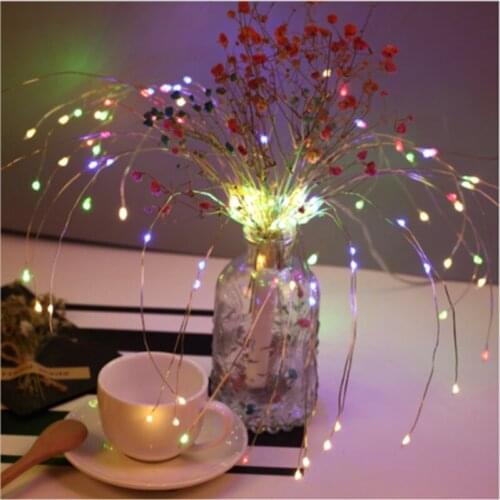 Creative Colorful Party Festive Outdoor 120 LED Solar Powered String Lights Fairy Wedding Xmas Party Remote