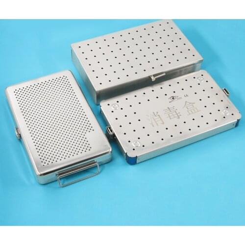 Surgical Autoclavable box Surgery tool Autoclave ophthalmic microinstruments HTHP Silicone pad Disinfection box instrument