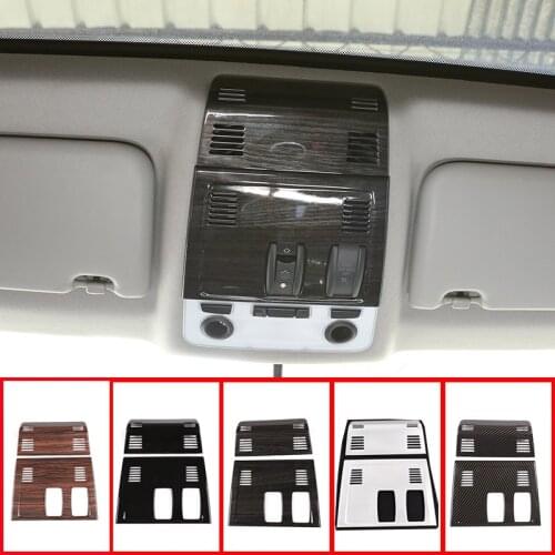 5 styles ABS Chrome Car Roof Reading Lamp Frame Trim For BMW X1 E84 2011-2015 Accessories