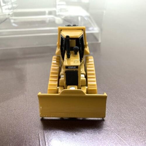 Diecast 1:87scale Excavator CAT Bulldozer D5M Leveling Machine Simulation Alloy Model Collectible Decoration Gift Toy Car