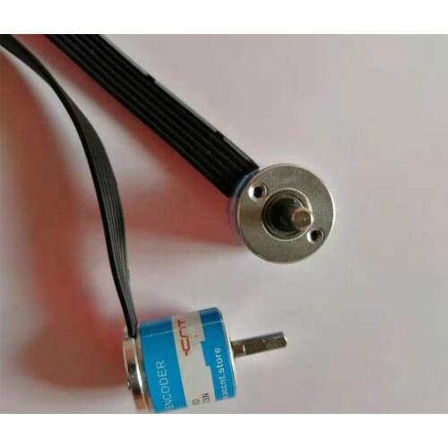 Mini miniature multi-turn absolute value rotary encoder SPI output 512 turns