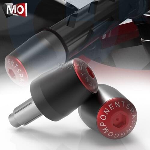 22MM Motorcycle Handlebar Grips Slider Cap Plug Hand Bar End For Honda VFR400 NC30 RVF400 NC35 VFR800 F MSX125 XL1000 VARADERO