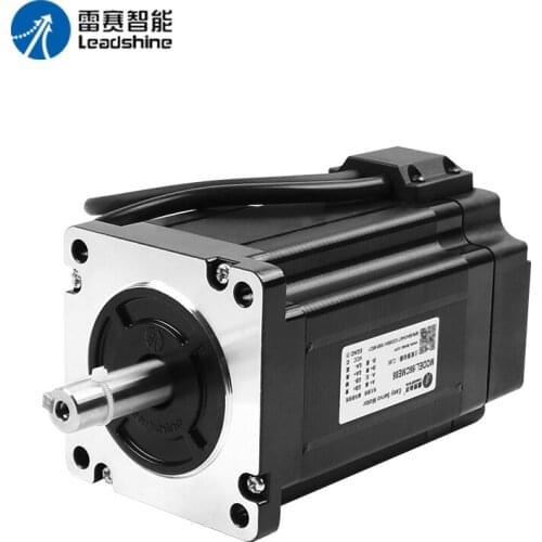 Leadshine 750W Closed Loop Stepper Motor 86CME85 NEMA34 Servo motor instal 1000-Line Encoder with Brake motor 8.5NM shaft 14mm