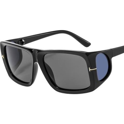 2021 New Fashion Sunglasses Men Women Goggle Square Rectangle PC Gradients Lens Hiking Travel Style Brand Designer Luxury UV400