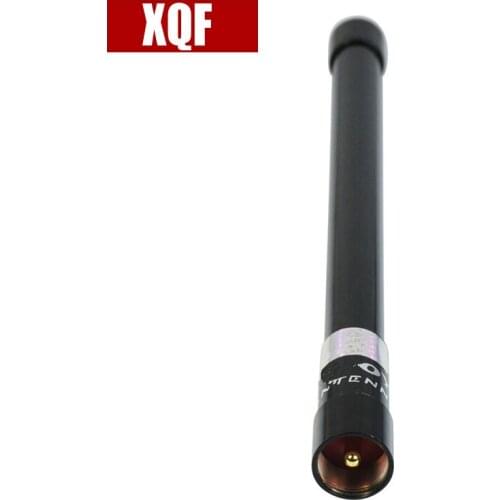 XQF 10PCS NL-350 Dual Band FRP Antenna VHF UHF 144/430MHz PL259 Black for Car Mobile Radio