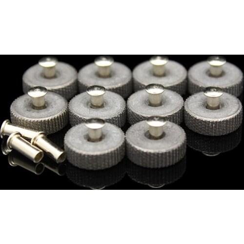 20pcs/Lot 11*2.3mm Toothed Flint Steel Wheel & 7.23*2.26mm Rivet For Repair ZP Gasoline Lighter Universal Replacement Parts