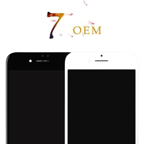 5pcs For iPhone 7 LCD 100% Test OEM Display Touch Screen With 3D Touch White Black Replacement Parts Digitizer Assembly