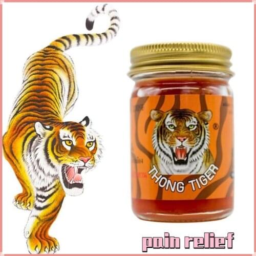 50g 100% Thai Tiger Balm Ointment Medical Plaster Joint Arthritis Rheumatic Pain Patch Red Tiger Balm Cream