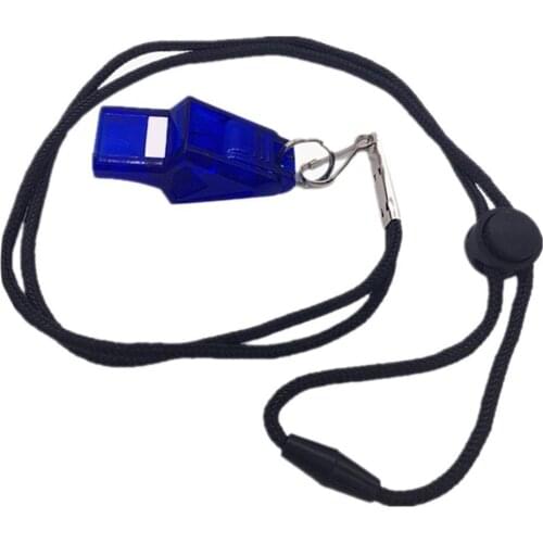 50% Hot Sale Outdoor Plastic Loud Sound Basketball Football Referee Coaches Training Whistle Sport Accessory