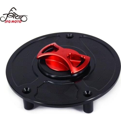 CNC Aluminum Motorcycle Keyless Gas Fuel Tank Cap For HONDA RVF VFR 400 VTR1000 CBR 250 600 900 929 954 1000 1100 CB 600 900