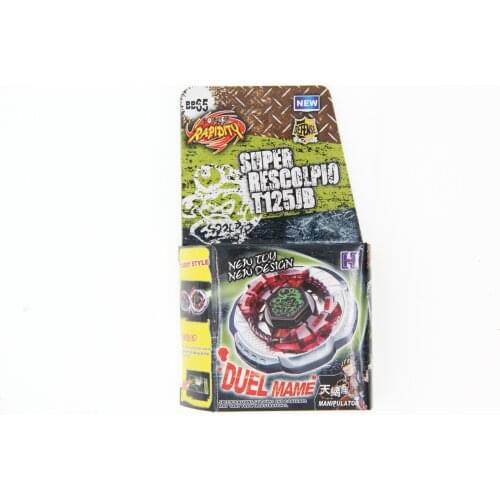 B-X TOUPIE BURST BEYBLADE Metal Fusion Toupie Rock Scorpio BB-65 Legends/Hyperblade Bley Bley Spinning Top DropShipping
