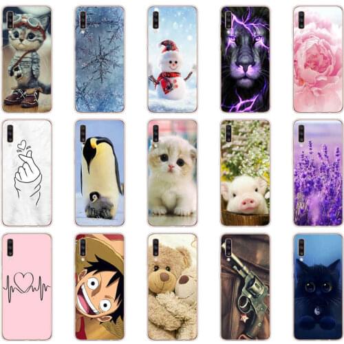 For Samsung A70 Case 2019 Soft TPU silicone Phone Back Cover For Samsung Galaxy A70 Case bumper Capa A 70 A705 A705F coque